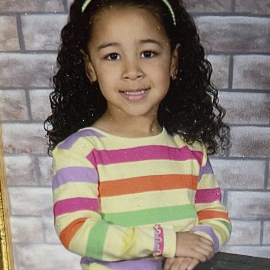 Samantha Hill as a baby